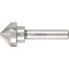 90°, Countersink, 25mm, Straight Shank, 3 fl, Cobalt High Speed Steel thumbnail-0