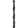 Jobber Drill, 1mm, Normal Helix, High Speed Steel, Black Oxide thumbnail-1