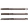 Hand Tap Set , M5 x 0.8mm, Metric Coarse, High Speed Steel, Bright, Set of 3 thumbnail-0