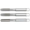 Hand Tap Set , M8 x 1.25, Metric Coarse, High Speed Steel, Bright, Set of 3 thumbnail-0