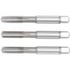 Hand Tap Set , M10 x 1.5mm, Metric Coarse, High Speed Steel, Bright, Set of 3 thumbnail-0