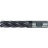 18, Coarse End Mill, Long, Coarse, 8mm, Weldon Flat, Cobalt High Speed Steel, TiCN, M42 thumbnail-0