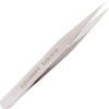 115mm, Sharp Nose Tweezers, Stainless Steel thumbnail-0