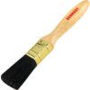 1in., Flat, Natural Bristle, Angle Brush, Handle Wood thumbnail-0