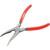 Needle Nose Bent Pliers, Serrated, Steel, 200mm thumbnail-1