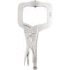 11in./280mm Locking C-Clamp, Steel Jaw, Ergonomic Handle thumbnail-1