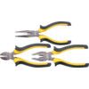 Pliers Set, Smooth/Serrated, Chrome Vanadium Steel, 205mm, Set of 3 thumbnail-0