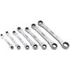 Metric, Ratchet Spanner Set, 6 - 22mm, Set of 7, Chrome Vanadium Steel thumbnail-1