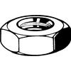 M6 Steel Hex Half Nut, Bright Zinc Plated thumbnail-2