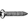 ST4.2x13mm POZI RSD CSK TAP SCREW BZP thumbnail-2