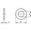 M24 FORM-A WASHER - STEEL 140HV DIN 125-1A thumbnail-3