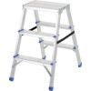 Step Stool, 649mm, Aluminium, Silver thumbnail-0