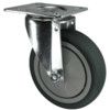 Castor, Medium Duty, Unbraked, Swivel, 125mm, 120kg Load Capacity thumbnail-0