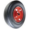 RUBBER TYRE PRESSED STEEL CTR 330mm-1"B WHEEL R/BRG  thumbnail-0