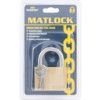 Keyed Padlock, Keyed Different, Brass, Bronze, 60mm Width, Weatherproof thumbnail-2