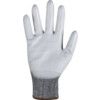 Cut Resistant Gloves, 18 Gauge Cut D, Size 11, Grey, Polyurethane Palm, EN388: 2016 thumbnail-2