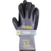 Mechanical Hazard Gloves, Black/Grey, Nylon/Spandex Liner, Nitrile Foam Coating, EN388: 2016, 4, 1, 2, 1, X, Size 8 thumbnail-3