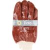 Mechanical Hazard Gloves, Red, Cotton Liner, PVC Coating, EN388: 2003, 4, 1, 1, 1, Size 9 thumbnail-3