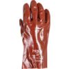 Mechanical Hazard Gloves, Red, Jersey Liner, PVC Coating, EN388: 2003, 4, 1, 1, 1, Size 11in. thumbnail-1