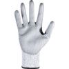 Cut Resistant Gloves, 13 Gauge Cut D, Size 7, Grey, Polyurethane Palm, EN388: 2016 thumbnail-2