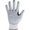 Cut Resistant Gloves, 13 Gauge Cut E, Size 10, Grey, Polyurethane Palm, EN388: 2016 thumbnail-2