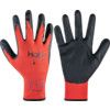 Mechanical Hazard Gloves, Black/Red, Nylon Liner, Nitrile Foam Coating, EN388: 2016, 4, 1, 2, 1, A, Size 11 thumbnail-0