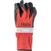 Mechanical Hazard Gloves, Black/Red, Nylon Liner, Nitrile Foam Coating, EN388: 2016, 4, 1, 2, 1, A, Size 11 thumbnail-4