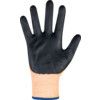 Cut Resistant Gloves, 13 Gauge Cut B, Size 11, Black & Orange, Nitrile Foam Palm, EN388: 2016 thumbnail-2