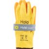 Mechanical Hazard Gloves, Orange/Yellow, Cotton/Polyester Liner, Latex Coating, EN388: 2016, 2, 1, 4, 3, X, Size 7 thumbnail-3