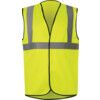 Hi-Vis Vest, Yellow, 2XL, Hook & Loop Closure, Polyester thumbnail-0