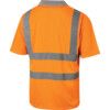 Hi-Vis Polo Shirt, Orange, 2XL, Short Sleeve, EN20471 thumbnail-1