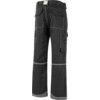 Mens Work Trousers, Black, 32" Waist, Long Fit, 33" Leg thumbnail-1