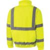 Hi-Vis Rip-Stop Bomber Jacket, 3XL, Yellow, Polyester, EN20471 thumbnail-1