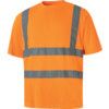 Hi-Vis T-Shirt, Large, Orange, Polyester, EN20471 thumbnail-0