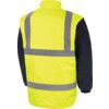 Hi-Vis Reversible Coat, 5-in-1, Waterproof, 4XL, Yellow, Polyester, EN20471 thumbnail-4