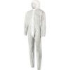 Chemical Protective Coveralls, Disposable, White, Polypropylene, Zipper Closure, Chest 44-46", 2XL thumbnail-0