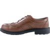 Unisex Composite Brogue Safety Shoes, Size 10, Brown, Leather Upper, Composite Toe Cap, S3, EN ISO 20345:2011 thumbnail-2