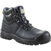 Safety Boots, Size, 10, Black, Leather Upper, Steel Toe Cap thumbnail-0