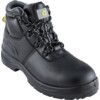 Safety Boots, Size, 9, Black, Leather Upper, Steel Toe Cap thumbnail-0