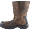 Unisex Metal Rigger Boots, Size 3, Brown, Leather Upper, Steel Toe Cap, S3, EN ISO 20345:2011 thumbnail-2