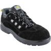 Unisex Safety Trainers, Size 13, Black, Suede Leather Upper, Composite Toe Cap, S1P, EN ISO 20345:2011 thumbnail-0