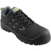 TMF Unisex Safety Trainers, Size 9, Black, Leather Upper, Composite Toe Cap, S3, EN ISO 20345:2011 thumbnail-0