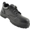 Unisex Composite Safety Shoes, Size 7, Black, Leather Upper, Composite Toe Cap, S3, EN ISO 20345:2011 thumbnail-0