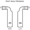 Butt Welded Tool, No.25, 16 x 16mm, Right Hand, Right Angle Recessing, High Speed Steel thumbnail-1