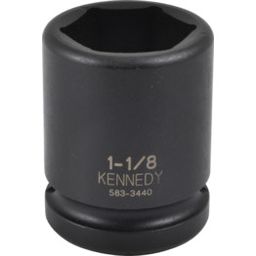 Chrome Molybdenum Impact Sockets: 3/4" Drive Inch Size, Standard Length, 6-Point thumbnail-3