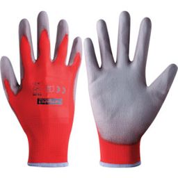 Palm-side Coated Red/Grey Gloves thumbnail-0