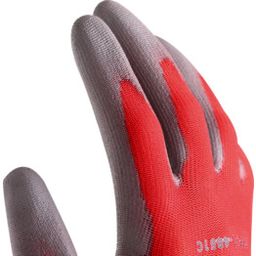 Palm-side Coated Red/Grey Gloves thumbnail-1