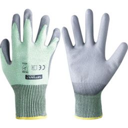 Cut-Resistant Gloves, PU Coated, Green/Grey thumbnail-0