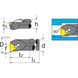 Boring Bars -Top Clamp  CTFP R/L thumbnail-2