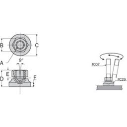 FC29 - Swivel Foot thumbnail-1